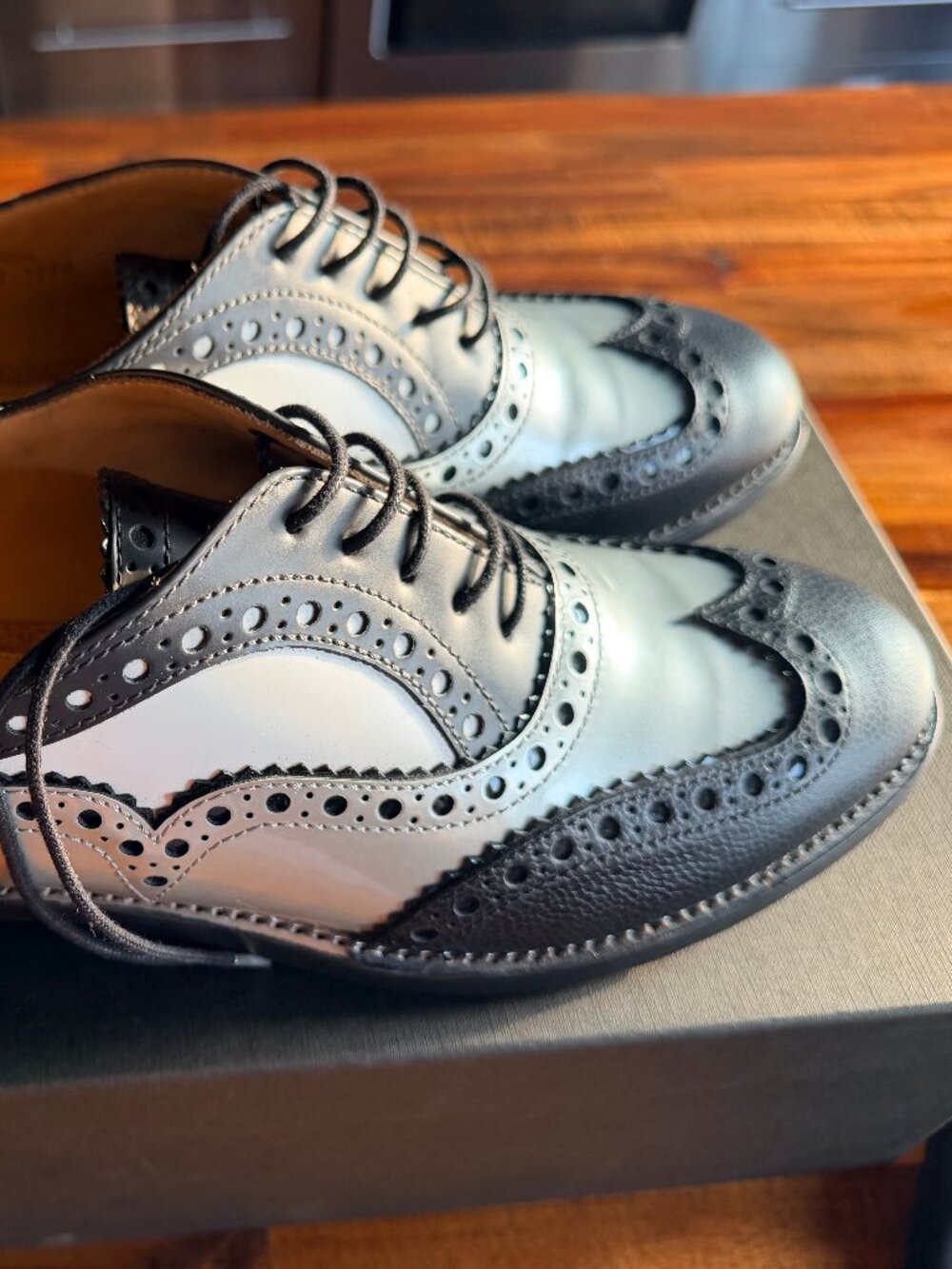 Angela Scott Mr Doubt Black amd Silver Size 43 Shoes